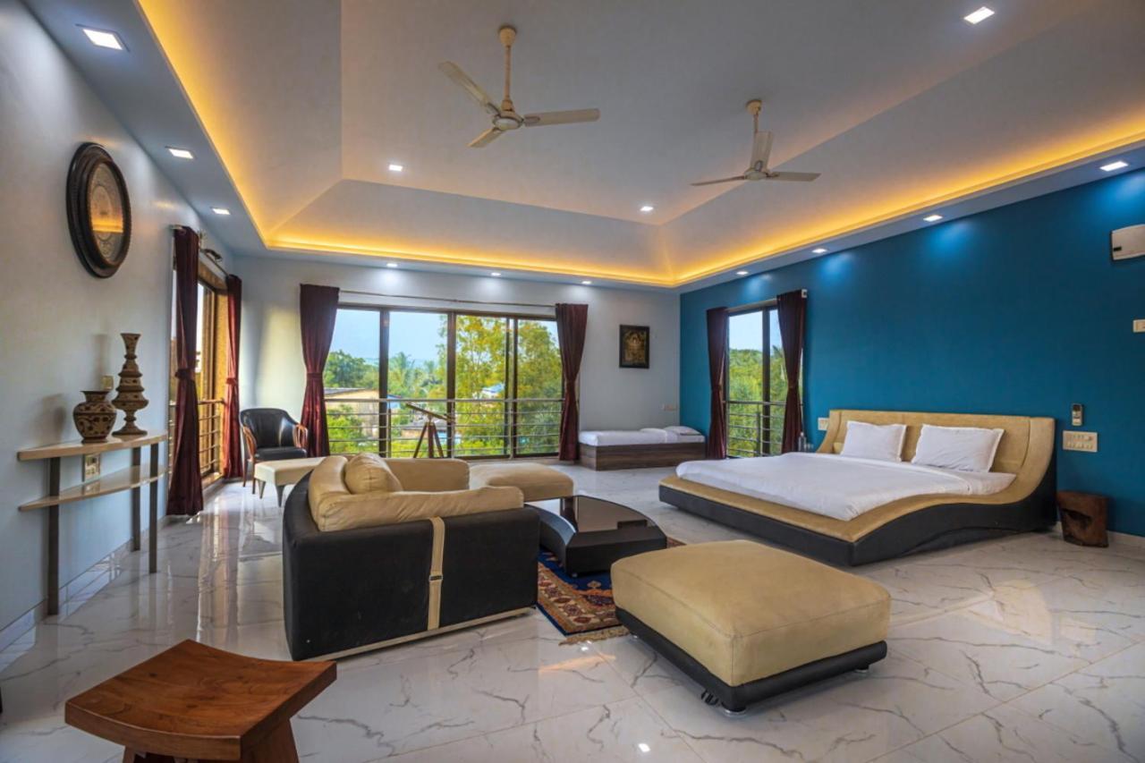 Saffronstays Aura, Alibaug - Luxury Pool Villa With A Game Room And Spacious Lawn Alibag Exterior photo