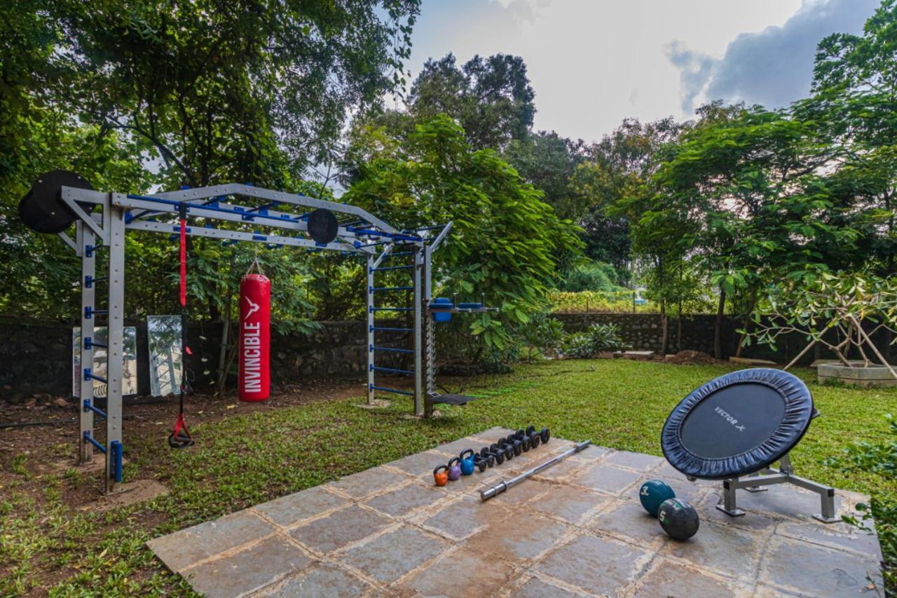 Saffronstays Aura, Alibaug - Luxury Pool Villa With A Game Room And Spacious Lawn Alibag Exterior photo