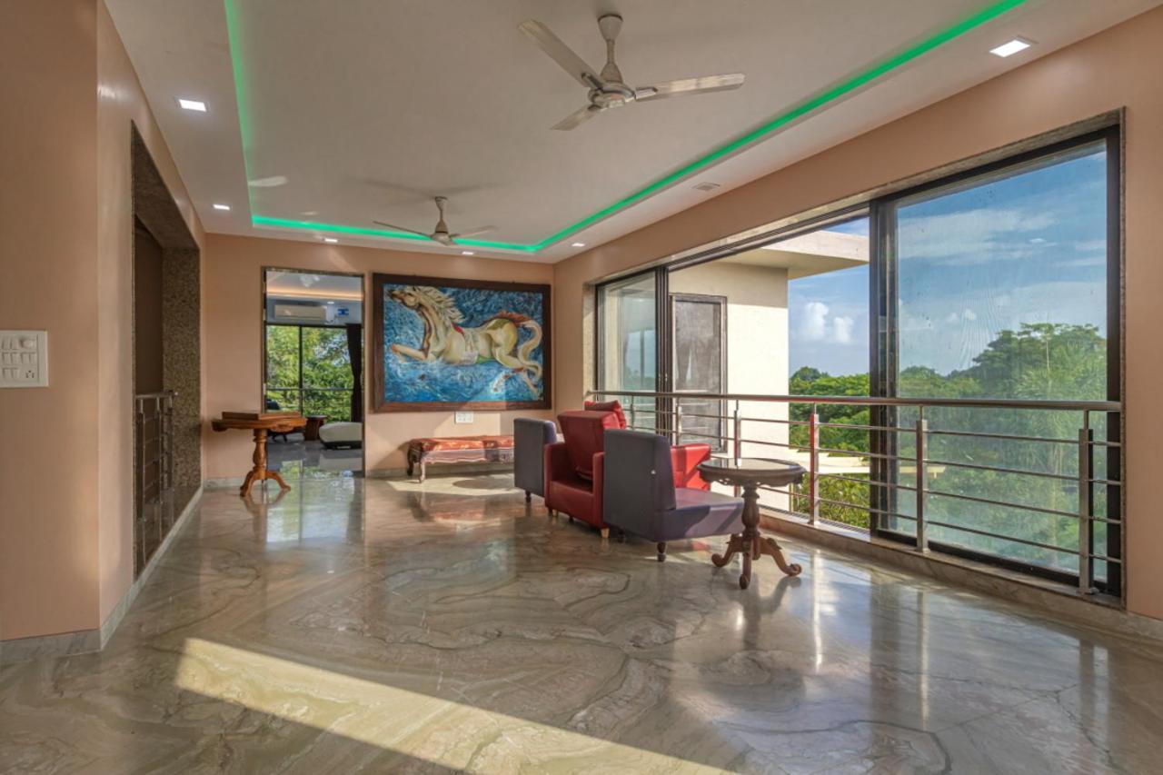 Saffronstays Aura, Alibaug - Luxury Pool Villa With A Game Room And Spacious Lawn Alibag Exterior photo