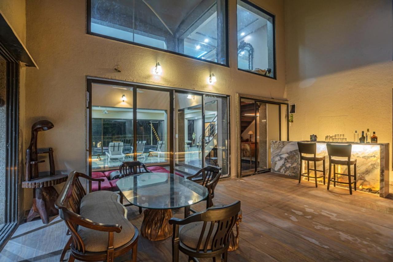 Saffronstays Aura, Alibaug - Luxury Pool Villa With A Game Room And Spacious Lawn Alibag Exterior photo
